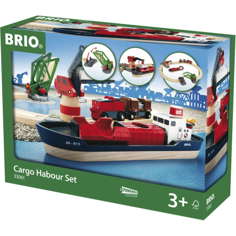 Ravensburger BRIO Cargo Harbour Set (33061)