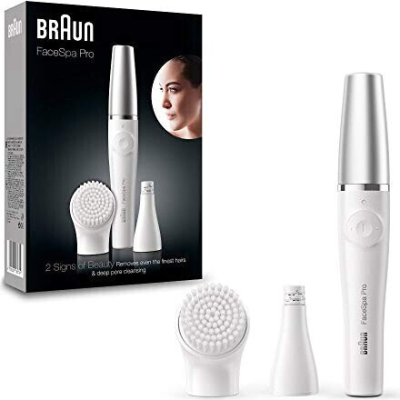 Braun FaceSpa Pro SE910, epilator (white/silver)