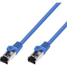Extralink LAN PATCHCORD CAT.8.1 S/FTP 5M 40G SHIELDED FOILED TWISTED PAIR BARE COPPER BLUE