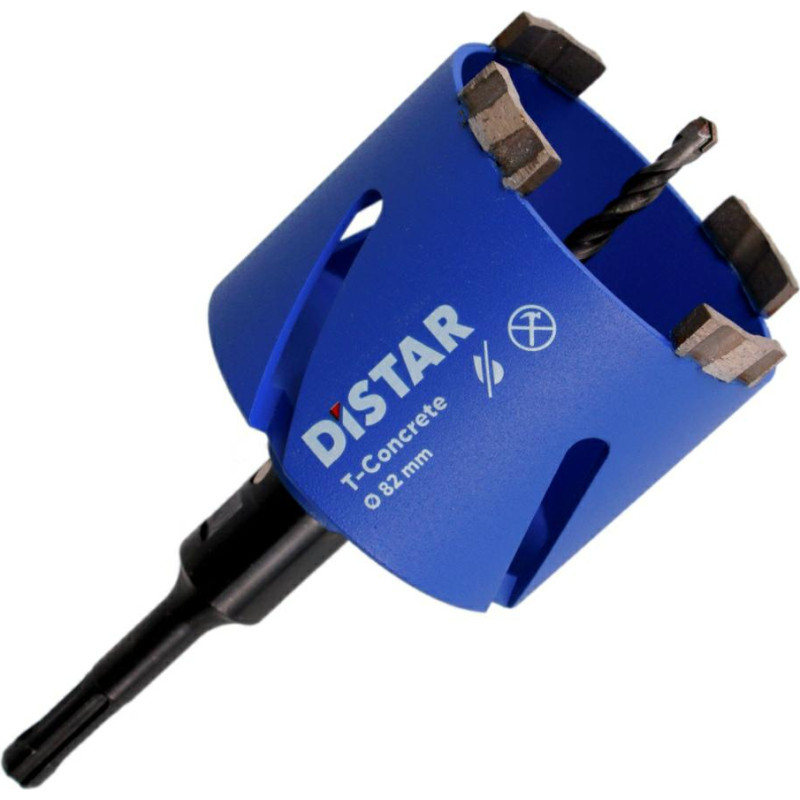 Distar WIERTŁO DIAMENTOWE KORONOWE T-CONCRETE / SDS+ 82 x 65-4 x M16