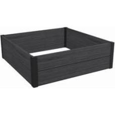 Curver/Keter KETER WARZYWNIAK PODWYŻSZONY GRAFIT Maple Square 106 x 106 x 32cm