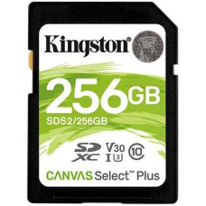 Kingston MEMORY SDXC 256GB C10/SDS2/256GB KINGSTON