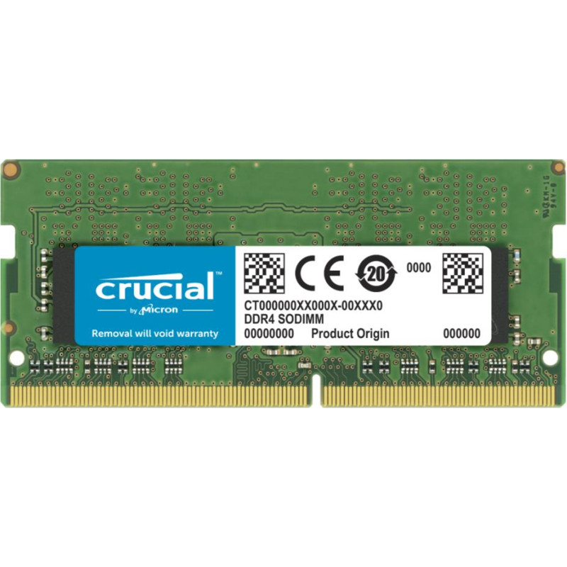 Crucial NB MEMORY 32GB PC25600 DDR4 SO/CT32G4SFD832A CRUCIAL