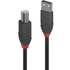 Lindy CABLE USB2 A-B 5M/ANTHRA 36675 LINDY