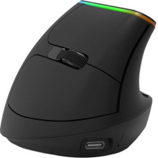 Delux Wireless Vertical Mouse Delux M618DB BT4.0 + 2.4Ghz 4000DPI RGB