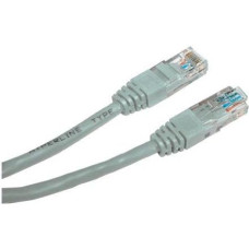 Logo Patchcord, UTP, Cat.5e, RJ45 M/5m, nieekranowany, szary