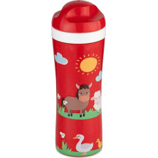 Koziol Bidon dla dzieci OASE FARM, 425ml, czerwony, KOZIOL