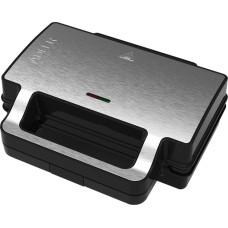 Adler Sandwich maker 2 in 1 | AD 3073 | 1000 W | Number of plates 2 | Stainless Steel/Black