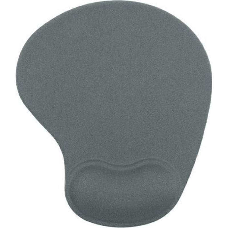 Powerton Podkładka Powerton Podkładka pod mysz, ergonomiczna, żelowa, mini, szara, Powerton