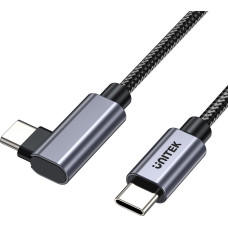 Unitek USB cable Unitek USB-C - USB-C 3 m Black and silver (C14123BK-3M)