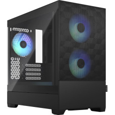 Fractal Design Pop Mini Air RGB black TG Clear Tint, Tower Case (black)