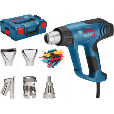 Bosch hot air gun GHG 23-66 Professional + 5-piece accessories (blue/black, 2,300 watts, L-BOXX)