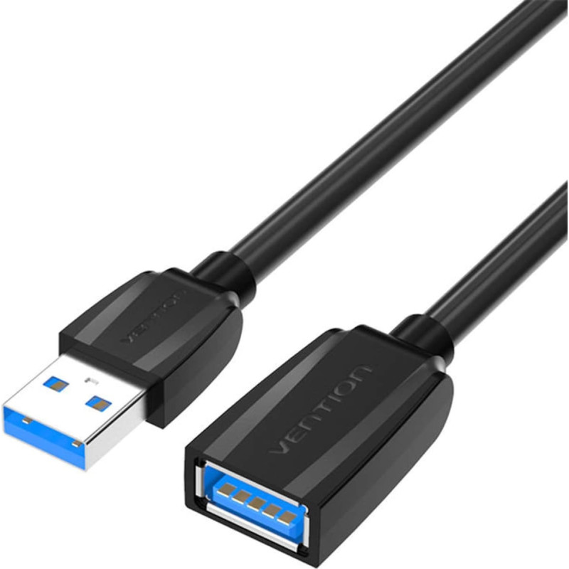 Vention Extension Cable USB 3.0 male USB to female Vention VAS-A45-B200 2m (Black)