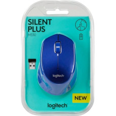 Logitech M330 Silent Plus pele Birojs Labā roka RF Bezvadu Optisks 1000 DPI