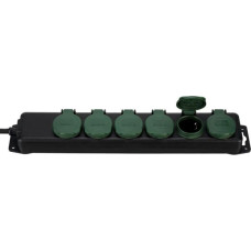 REV Multiple Socket Outlet IP44 6-fold 1,4m
