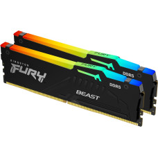 Kingston Technology FURY Beast RGB atmiņas modulis 32 GB 2 x 16 GB DDR5 3000 MHz