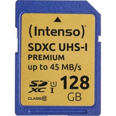 Intenso SDXC Card          128GB Class 10 UHS-I Premium