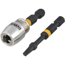 Dewalt KOŃCÓWKA UDAR. PH2x50 /2szt. +UCHWYT MAGNETYCZNY EXTREME IMPACT TORSION