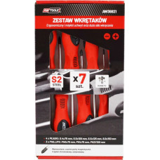 Awtools AW SCREWDRIVER SET S2 7pcs