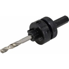 Awtools AW HEX BI-METAL HOLE SAW ADAPTER & PILOT DRILL 32-200mm