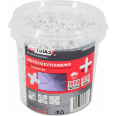 Awtools AW CROSS TILE SPACERS  1,5mm/ 1800pcs BUCKET