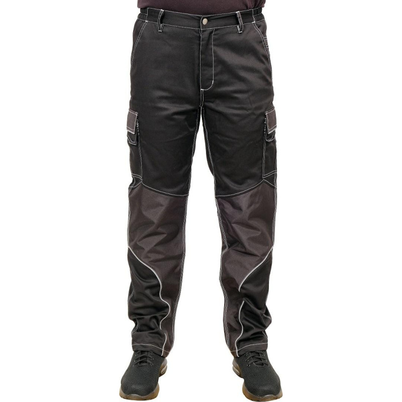 Yato SPODNIE Z ELASTANEM CZARNE ROZ. XL