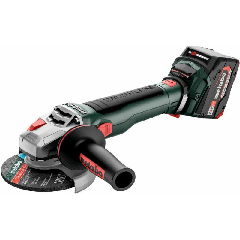 Metabo .SZLIFIERKA KĄT.WB 18 LT BL 11-125 QUICK 2x5,2Ah METABOX