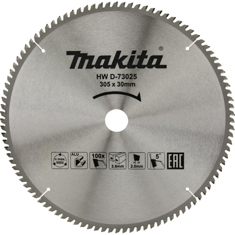 Makita PIŁA TARCZOWA DO ALUMINIUM 305x30x100z ECONOMY