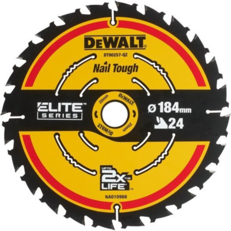 Dewalt PIŁA TARCZ.184x20mmx24z ELITE