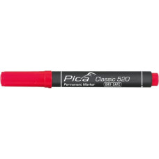 Pica-Marker Pica Permanent Marker 1-4mm, Round Tip, red