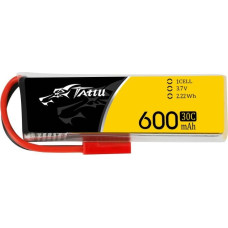 Tattu Battery Tattu 600mAh 3,7V 30C 1S1P JST