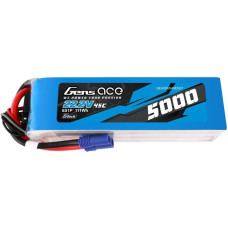 Gens Ace LiPo Gens ace G-Tech 5000mAh 22.2V 45C 6S1P  battery with EC5 plug