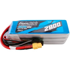 Gens Ace G-Tech 2800mAh 22.2V 60C 6S1P Lipo Battery Pack with XT60 plug