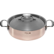 De Buyer Prima Matera Saucepot copper/steel low 28cm induction