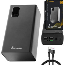 Extralink EPB-069 30000mAh Black | Powerbank | Power bank, Fast Charging, USB-C