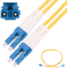 Extralink LC/UPC-LC/UPC | Patchcord | Single Mode, Duplex, G657A1, 3mm, 5m