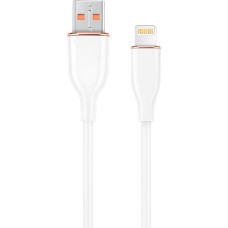 Gembird CABLE LIGHTNING TO USB2 1.5M/CC-USB2S-AM8PM-1.5M-W GEMBIRD