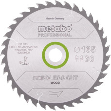 Metabo PIŁA TARCZOWA HW/CT 165x20x38z    CORDLESS CUT WOOD PROFESSIONAL