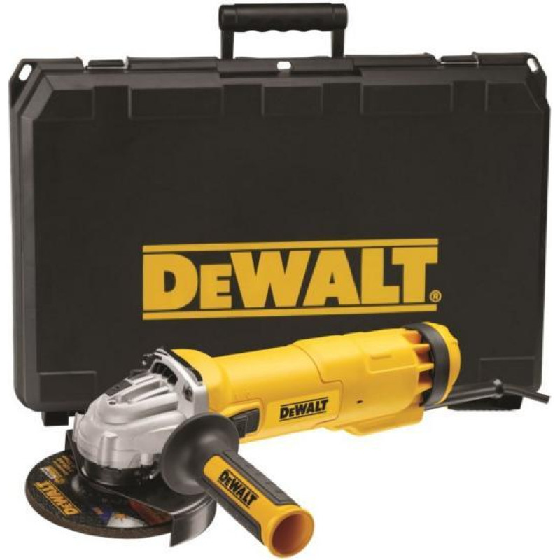 Dewalt SZLIFIERKA KĄTOWA 1400W 125mm WALIZKA DWE4237K