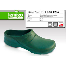Lemigo BUTY KLAPEK BIO COMFORT ROZMIAR 45, ZIELONY  858