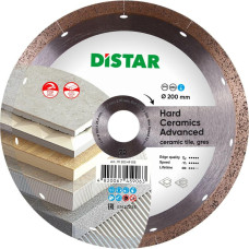 Distar TARCZA DIAMENTOWA HARD CERAMICS ADVANCED 200 x 1,3 x 10 x 25,4