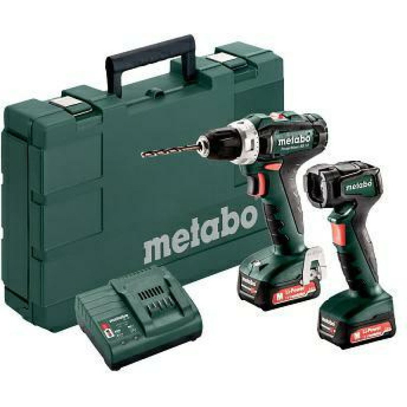 Metabo .WKRĘTARKA BS 12 BL + LATARKA ULA 12 +MULTITOOL