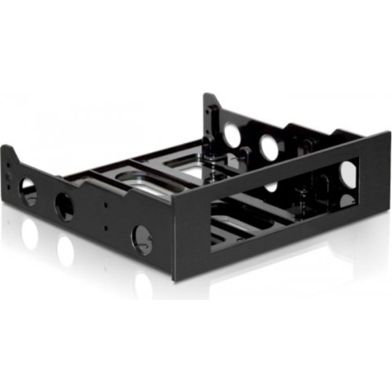 Delock Frame 5.25 inch > 3.5 inch black - black