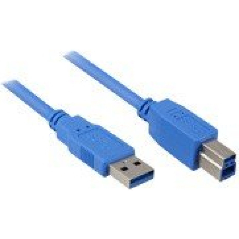 Sharkoon Cable USB 3.0 A-B black 2m