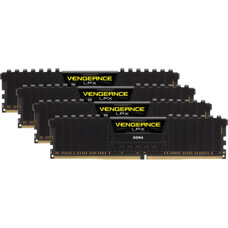 Corsair DDR4 32 GB 3200-CL16 - Quad-Kit - Vengeance LPX Black