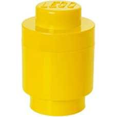 Room Copenhagen LEGO Storage Brick 1 round yellow - RC40301732