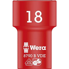 Wera Cyclops socket wrench bit 18x46 - 8790 B VDE, insulated, with 3/8 