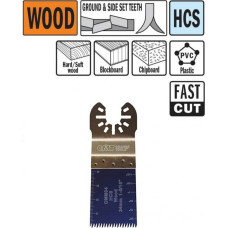 CMT Zāģēšanas asmens kokam 34 mm Z14TPI Precision cut HCS, CMT