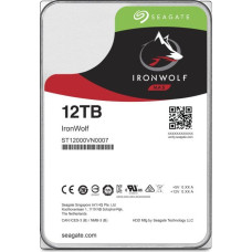 Seagate HDD|SEAGATE|IronWolf|12TB|SATA 3.0|256 MB|7200 rpm|3,5