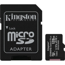 Kingston MEMORY MICRO SDXC 128GB UHS-I/W/ADAPTER SDCS2/128GB KINGSTON